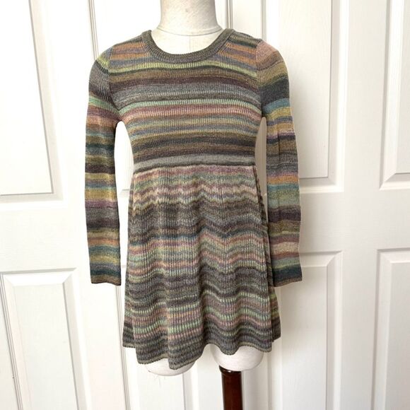 Anthro Moth striped space dye long sleeved sweater - Picture 2 of 13